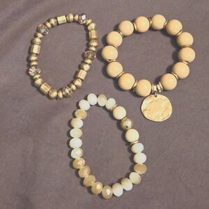 NWOT, stackable bracelet trio